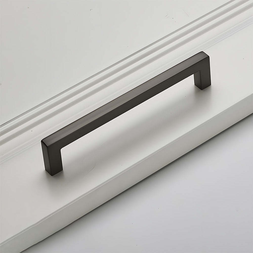 Modern Square Cabinet Zinc Alloy Drawer Handle