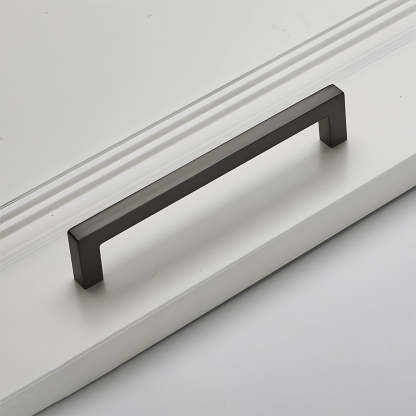 Modern Square Cabinet Zinc Alloy Drawer Handle