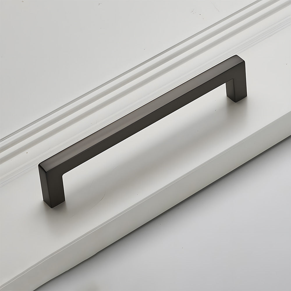 Modern Square Cabinet Zinc Alloy Drawer Handle