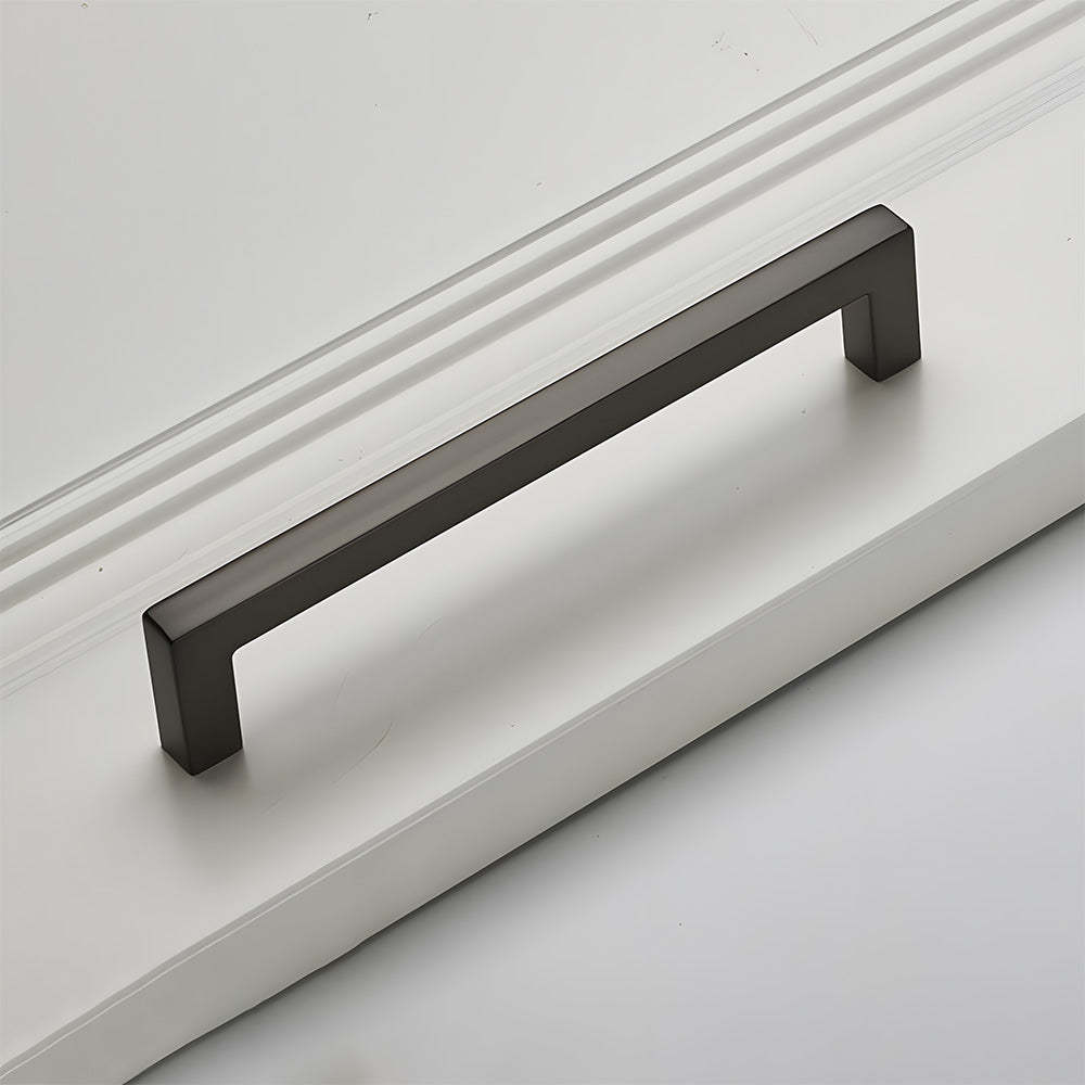 Modern Square Cabinet Zinc Alloy Drawer Handle