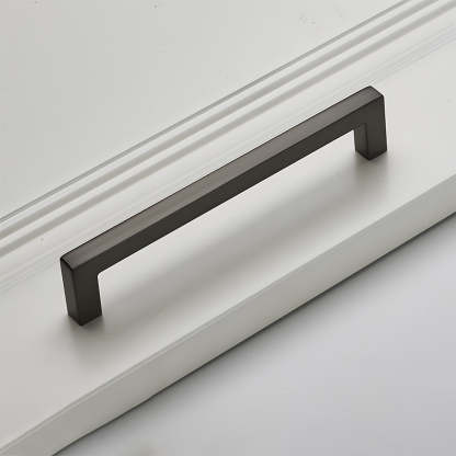 Modern Square Cabinet Zinc Alloy Drawer Handle