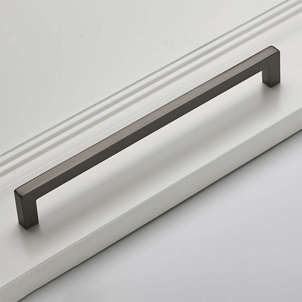 Modern Square Cabinet Zinc Alloy Drawer Handle