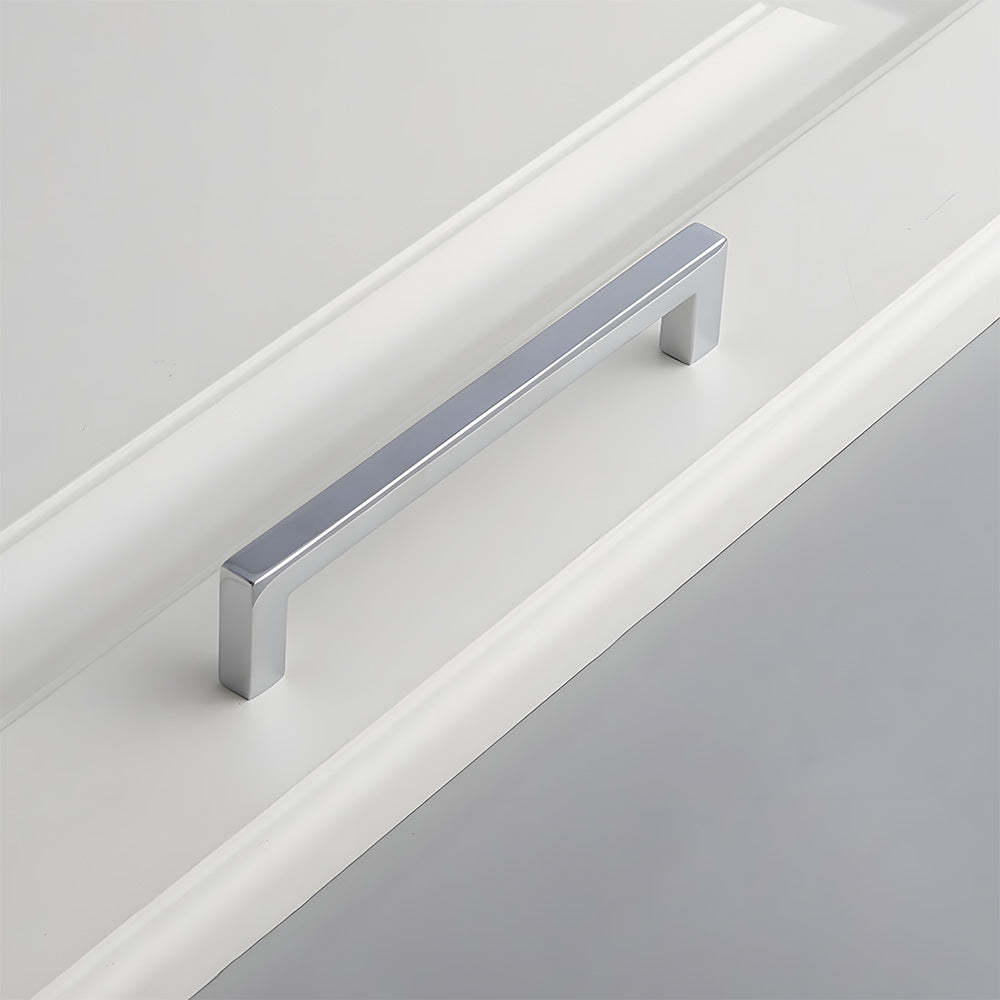 Modern Square Cabinet Zinc Alloy Drawer Handle