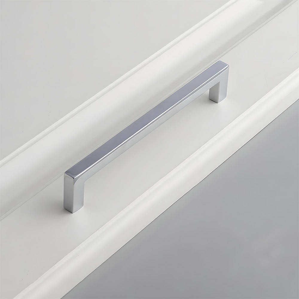 Modern Square Cabinet Zinc Alloy Drawer Handle