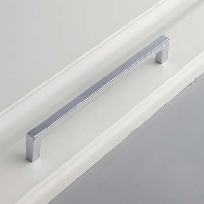 Modern Square Cabinet Zinc Alloy Drawer Handle