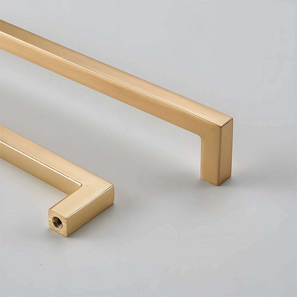 Modern Square Cabinet Zinc Alloy Drawer Handle