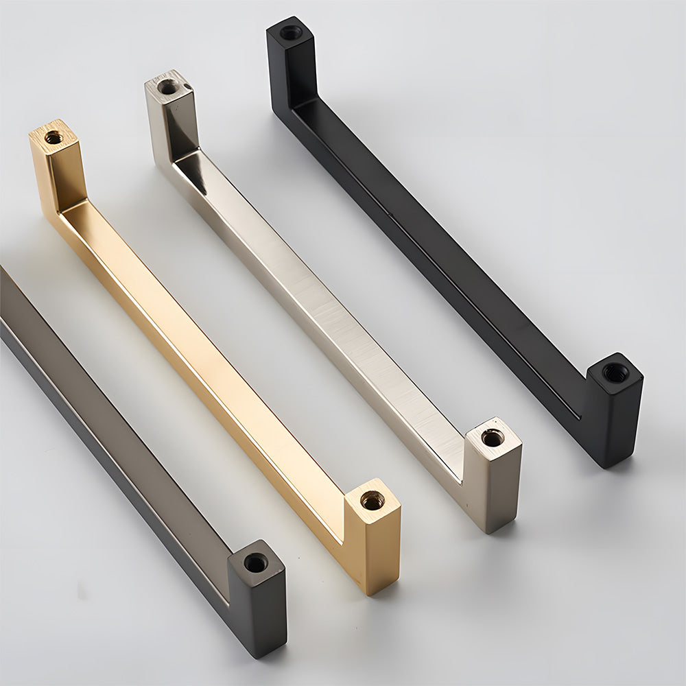 Modern Square Cabinet Zinc Alloy Drawer Handle