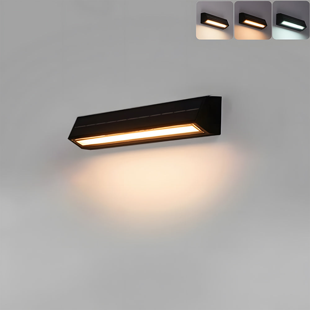 Modern Acrylic Outdoor Solar Wall Lights IP65