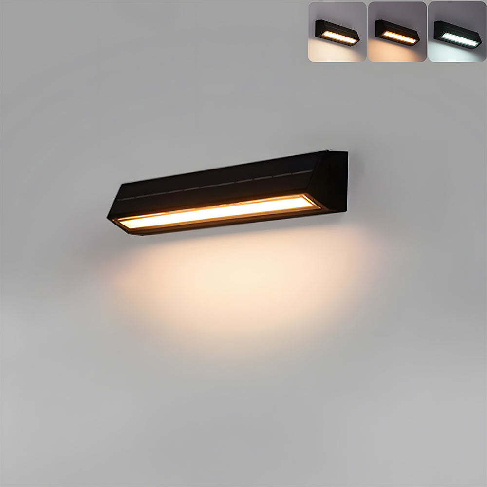 Modern Acrylic Outdoor Solar Wall Lights IP65