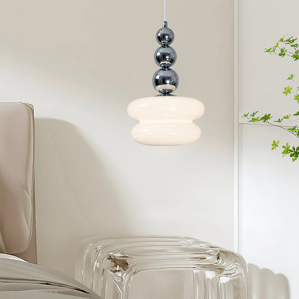 [Copy]Antique Style Metal Glass Creative Pendant Light