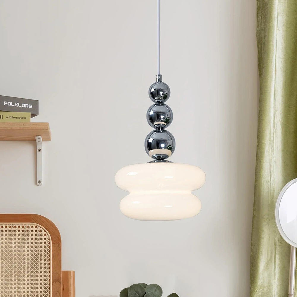 [Copy]Antique Style Metal Glass Creative Pendant Light