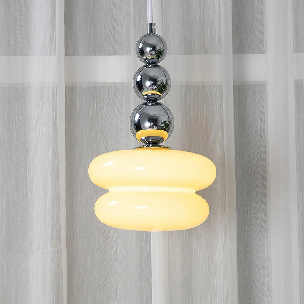 [Copy]Antique Style Metal Glass Creative Pendant Light