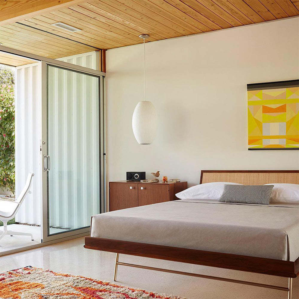 Minimalist White Bubble Hanging Pendant Light -Homdiy