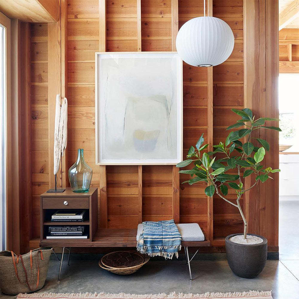 Minimalist White Bubble Hanging Pendant Light -Homdiy