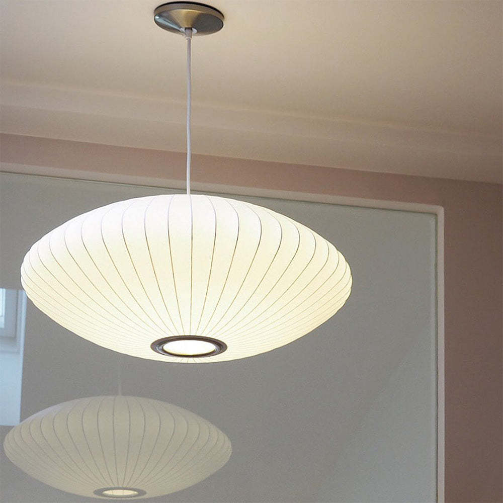 Minimalist White Bubble Hanging Pendant Light -Homdiy