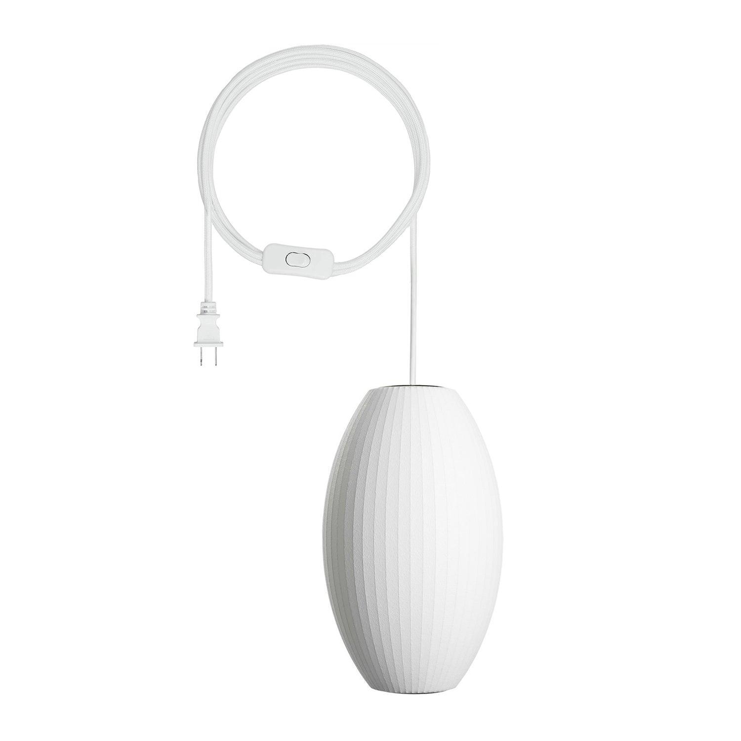 Minimalist White Bubble Hanging Pendant Light -Homdiy