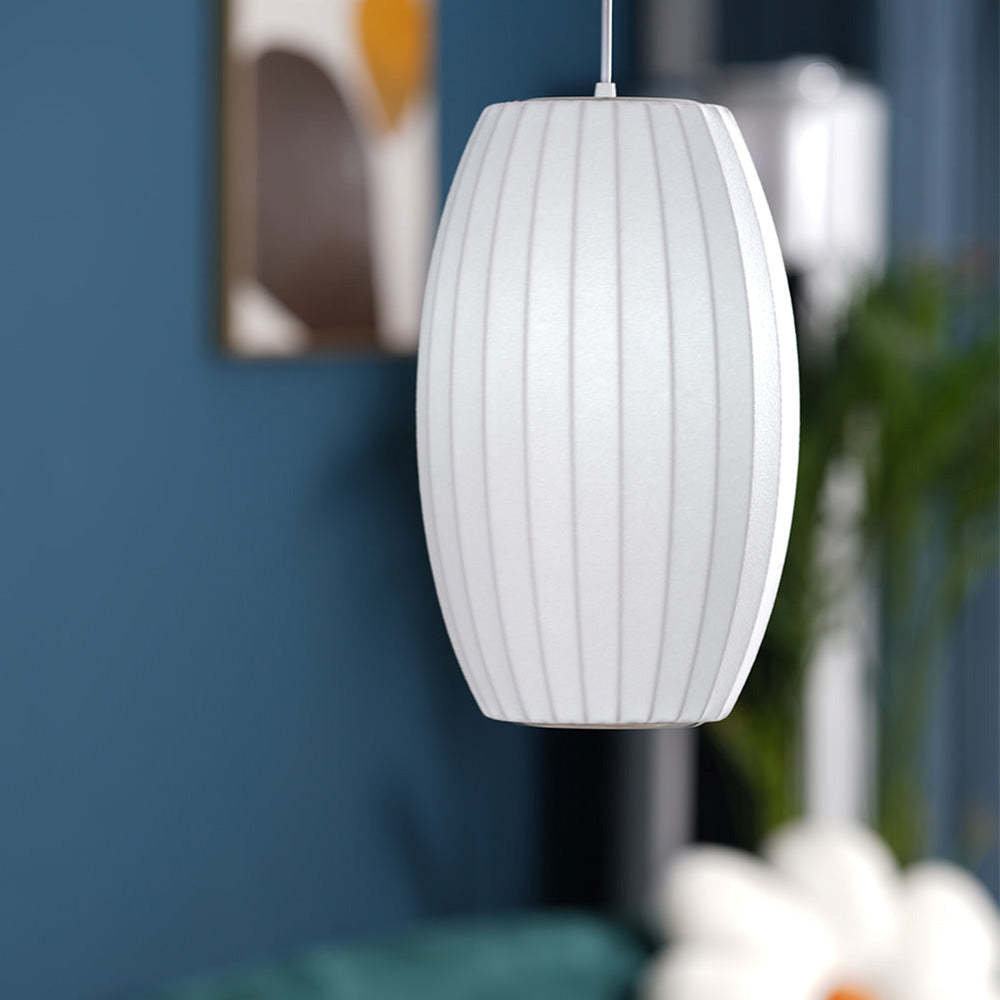 Minimalist White Bubble Hanging Pendant Light -Homdiy