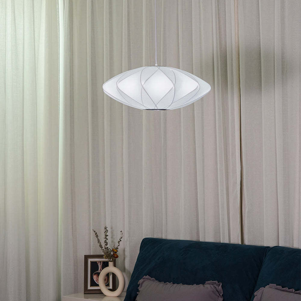 Minimalist White Bubble Hanging Pendant Light -Homdiy