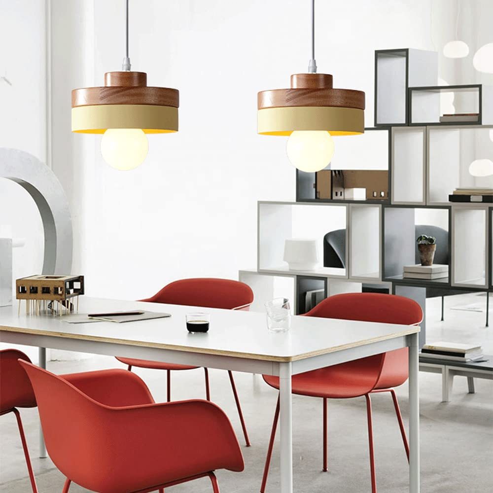 Medieval Solid Wood Pendant Hanging Light -Homdiy