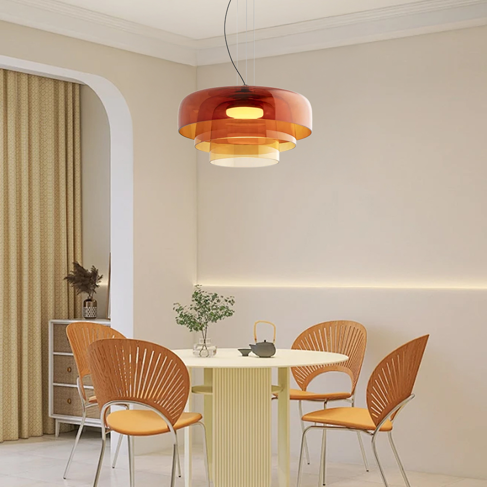 Nordic Designer Creative Medieval Glass Pendant Lights