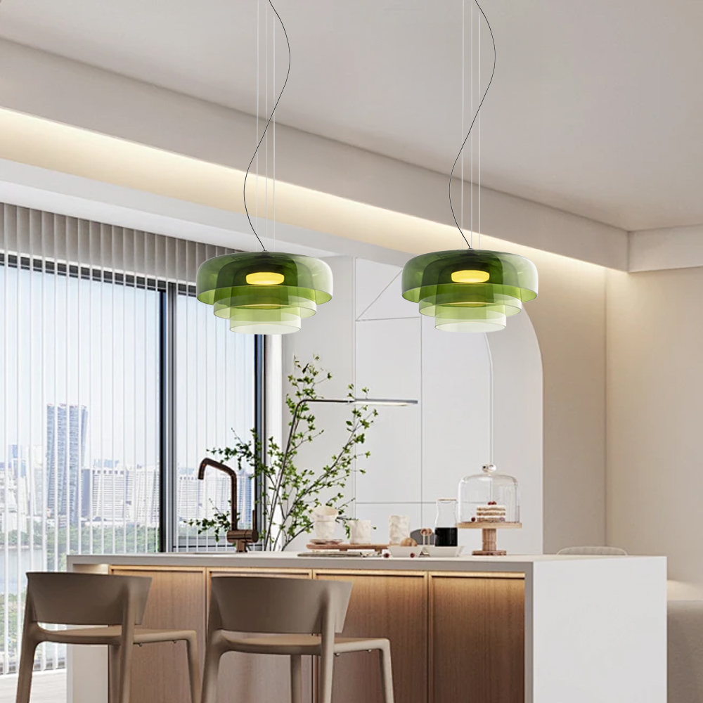 Nordic Designer Creative Medieval Glass Pendant Lights