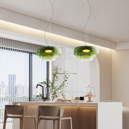 Nordic Designer Creative Medieval Glass Pendant Lights