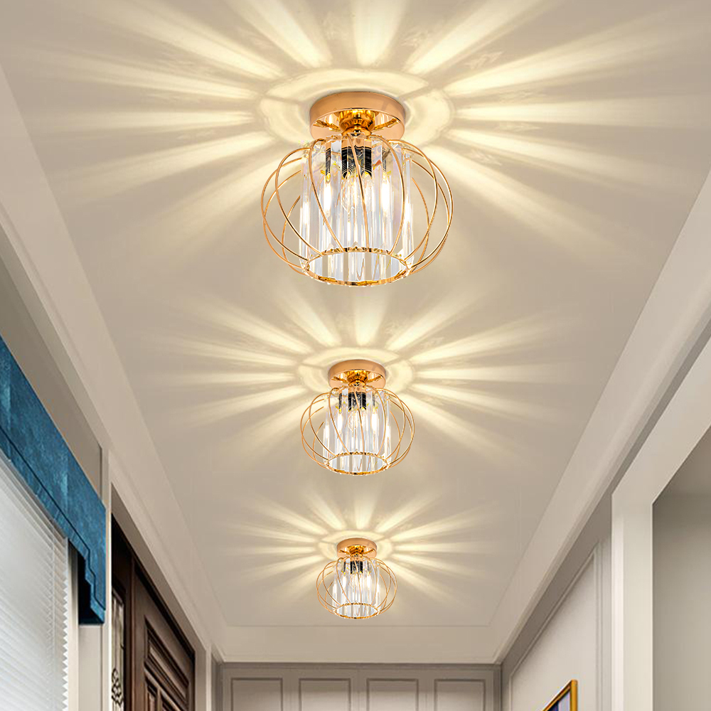 Retro Luxury Hallway Small Ceiling Light