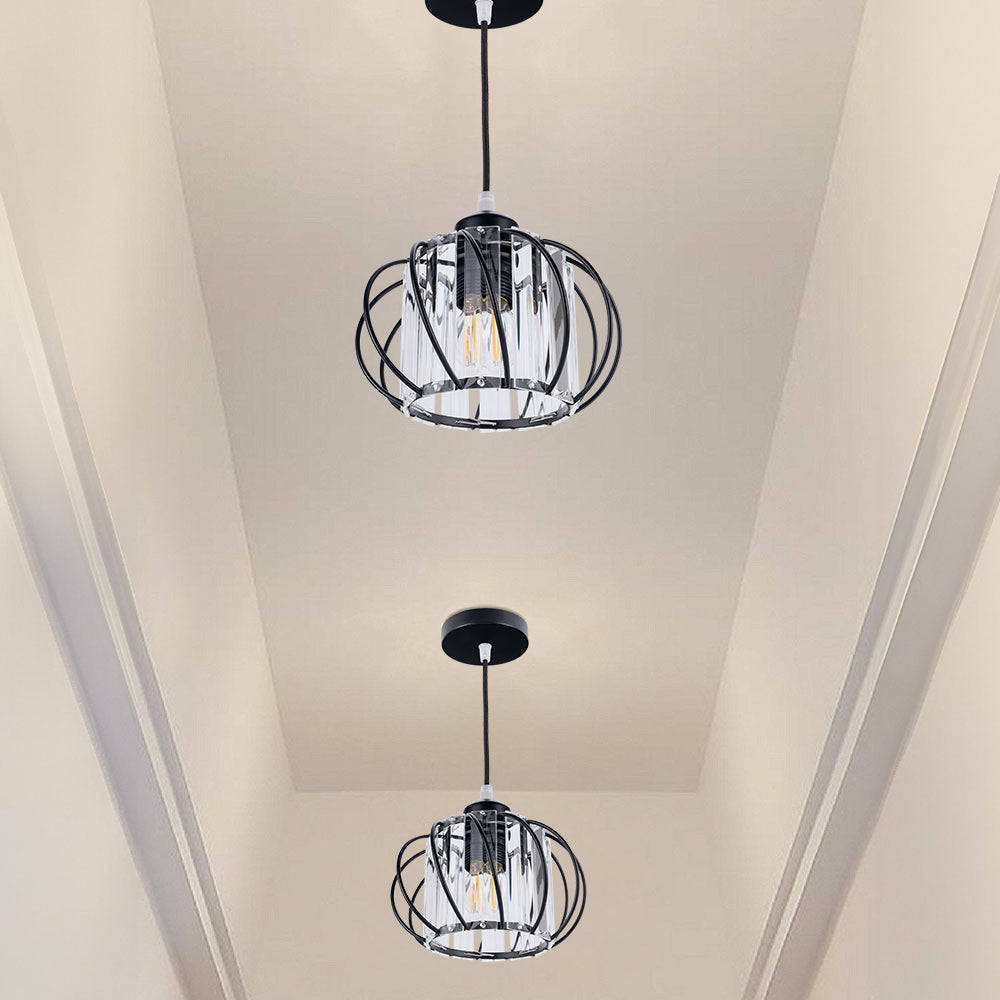 Nordic Simple Glass Globular Pendant Light