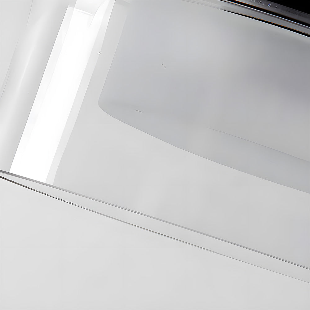 Nordic-Inspired Glass LED Ceiling Light for Hallway
