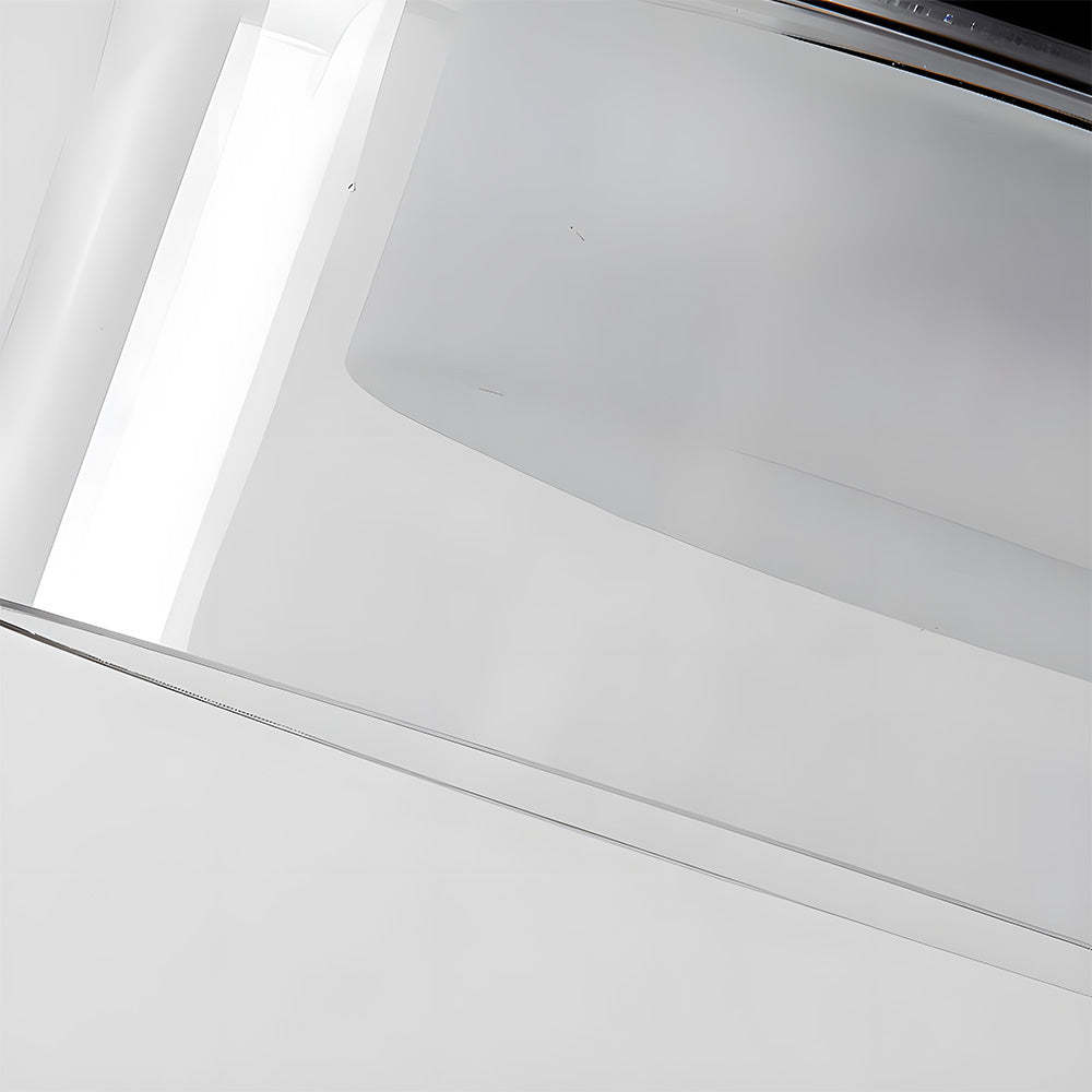 Nordic-Inspired Glass LED Ceiling Light for Hallway