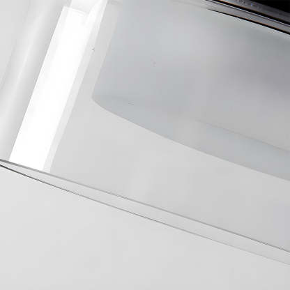 Nordic-Inspired Glass LED Ceiling Light for Hallway