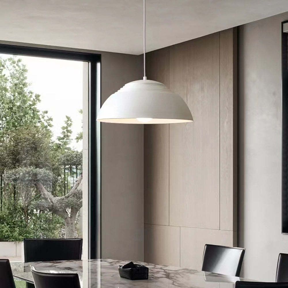 Modern Metal White Pendant Light For Dinning Table -Homdiy