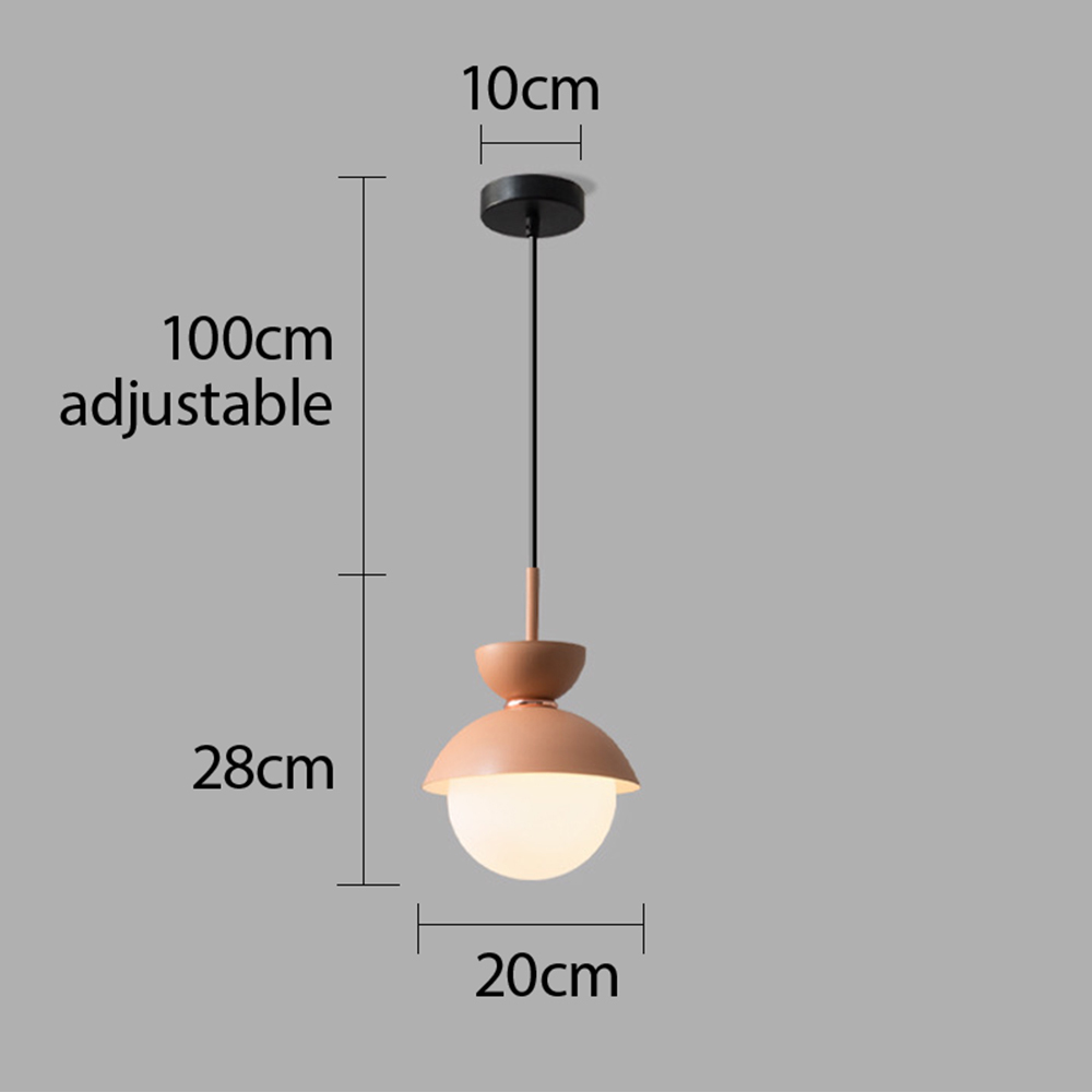 [Copy]Elegant Flower Shape Glass Dining Room Pendant Light