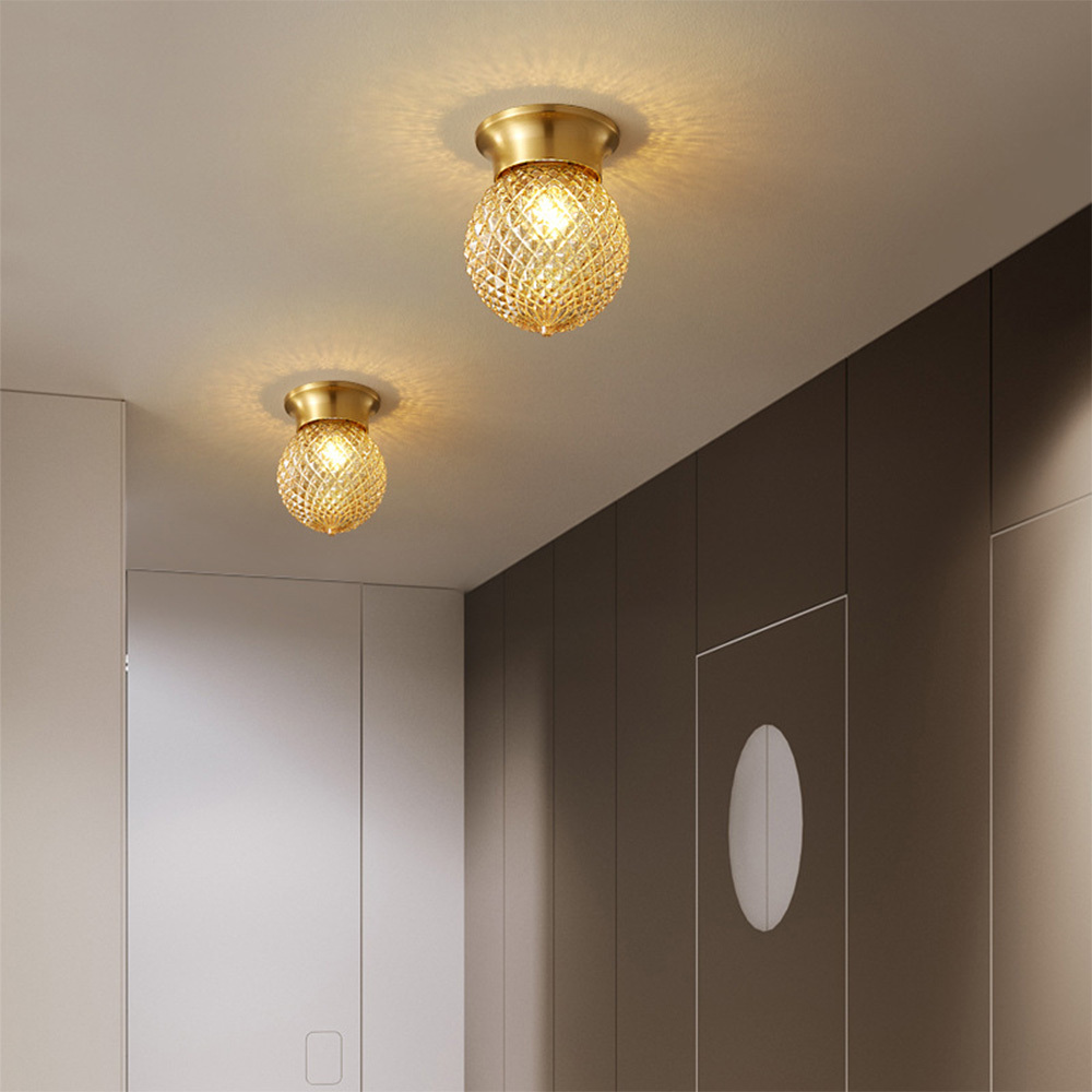 Full view of the ceiling light, suitable for various interior styles
