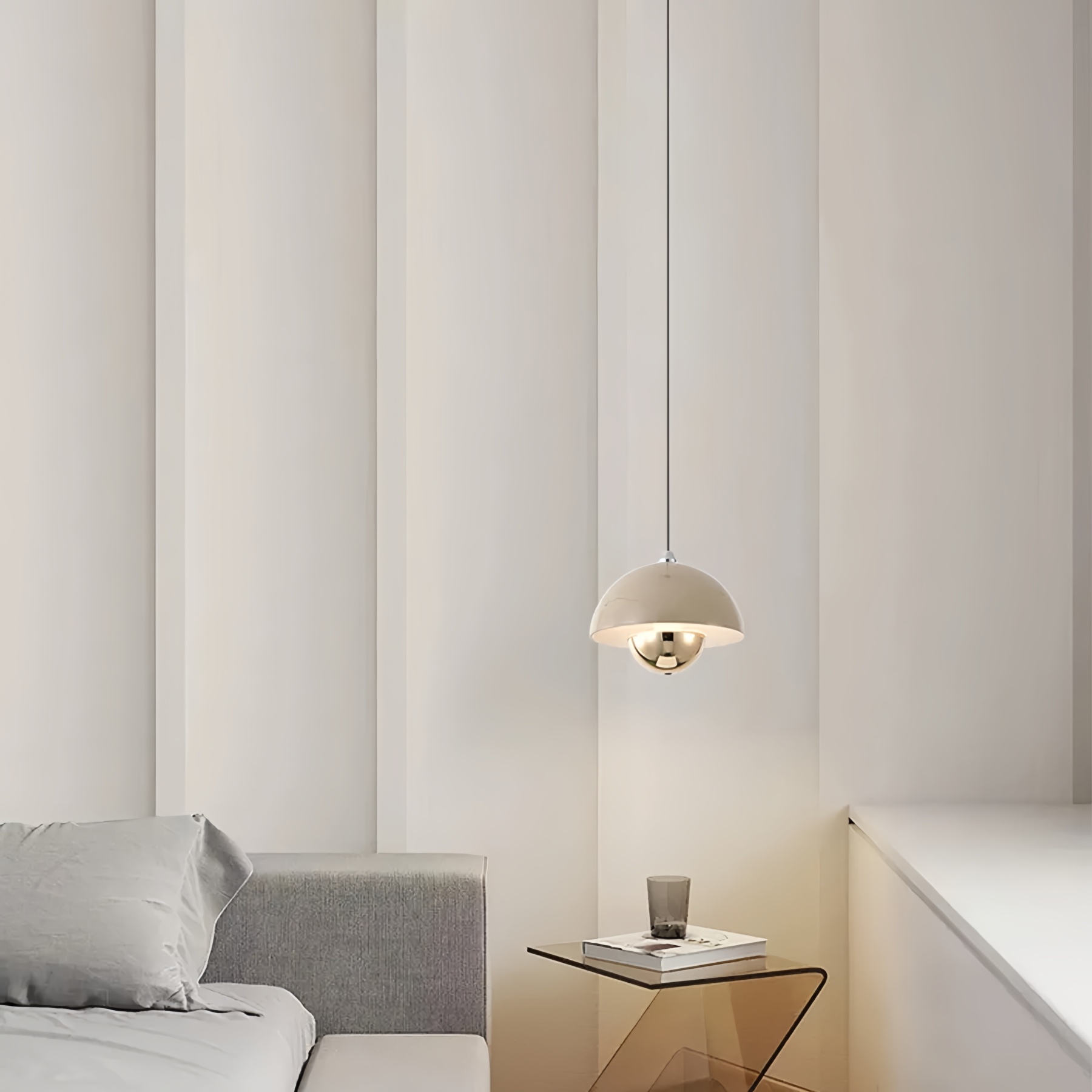 Hand Senor Dimming Metal LED Bedroom Pendant Light