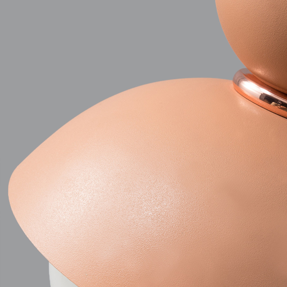 [Copy]Elegant Flower Shape Glass Dining Room Pendant Light