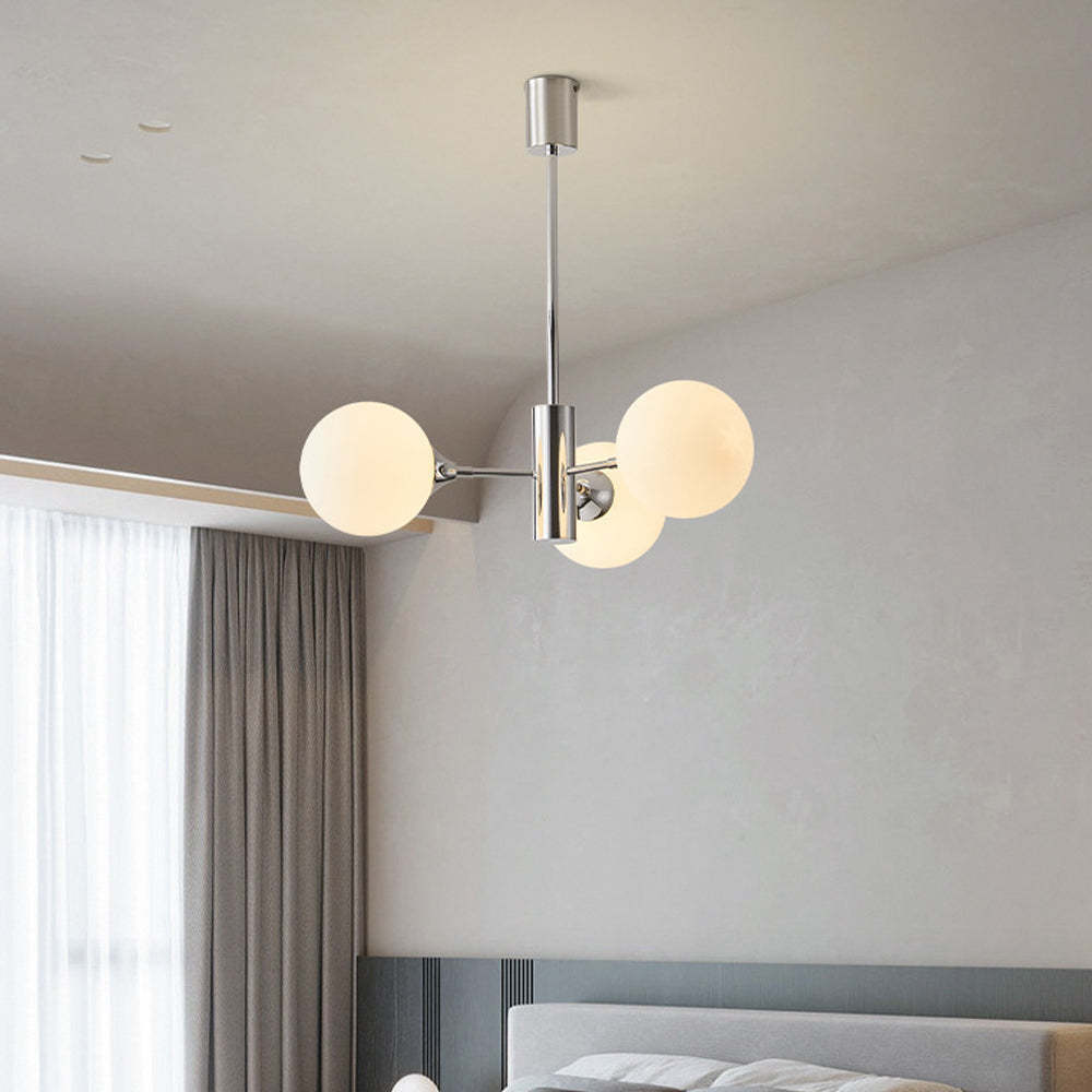 Dimmable Sputnik Globe Chandelier -Homdiy
