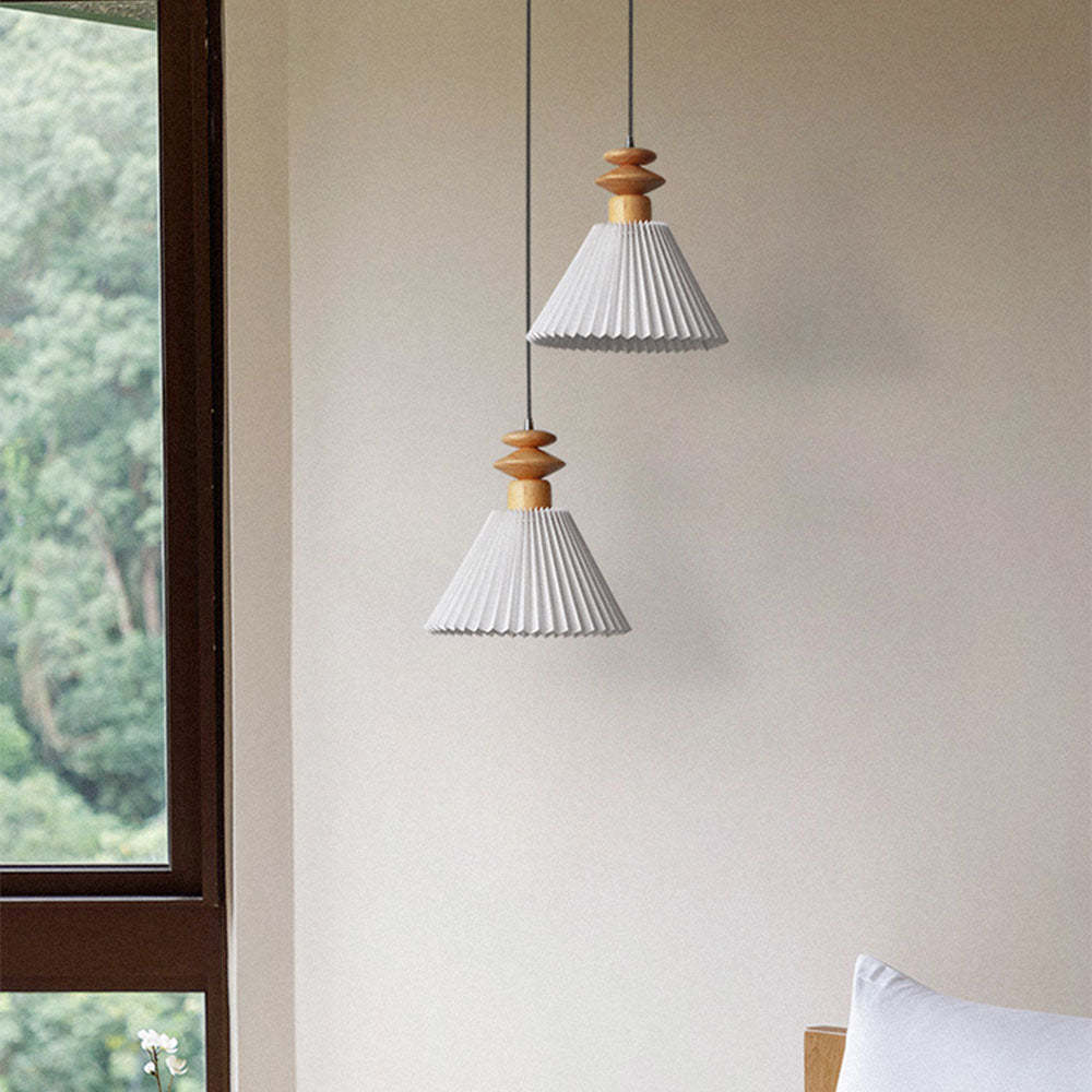 Creative Pleated Pendant Light for Kitchen Island -Homdiy