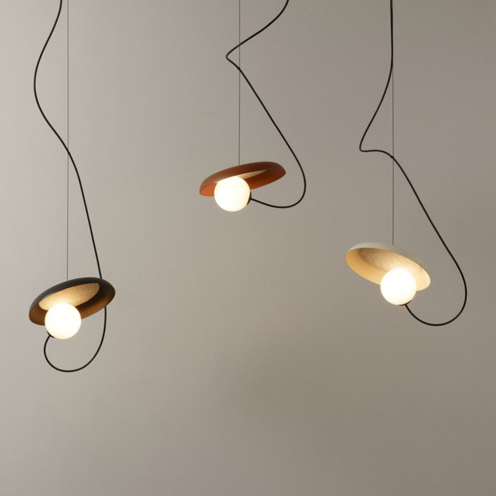 Mid-century Designer Magnet Adjustable Metal Pendant Lights -Homdiy