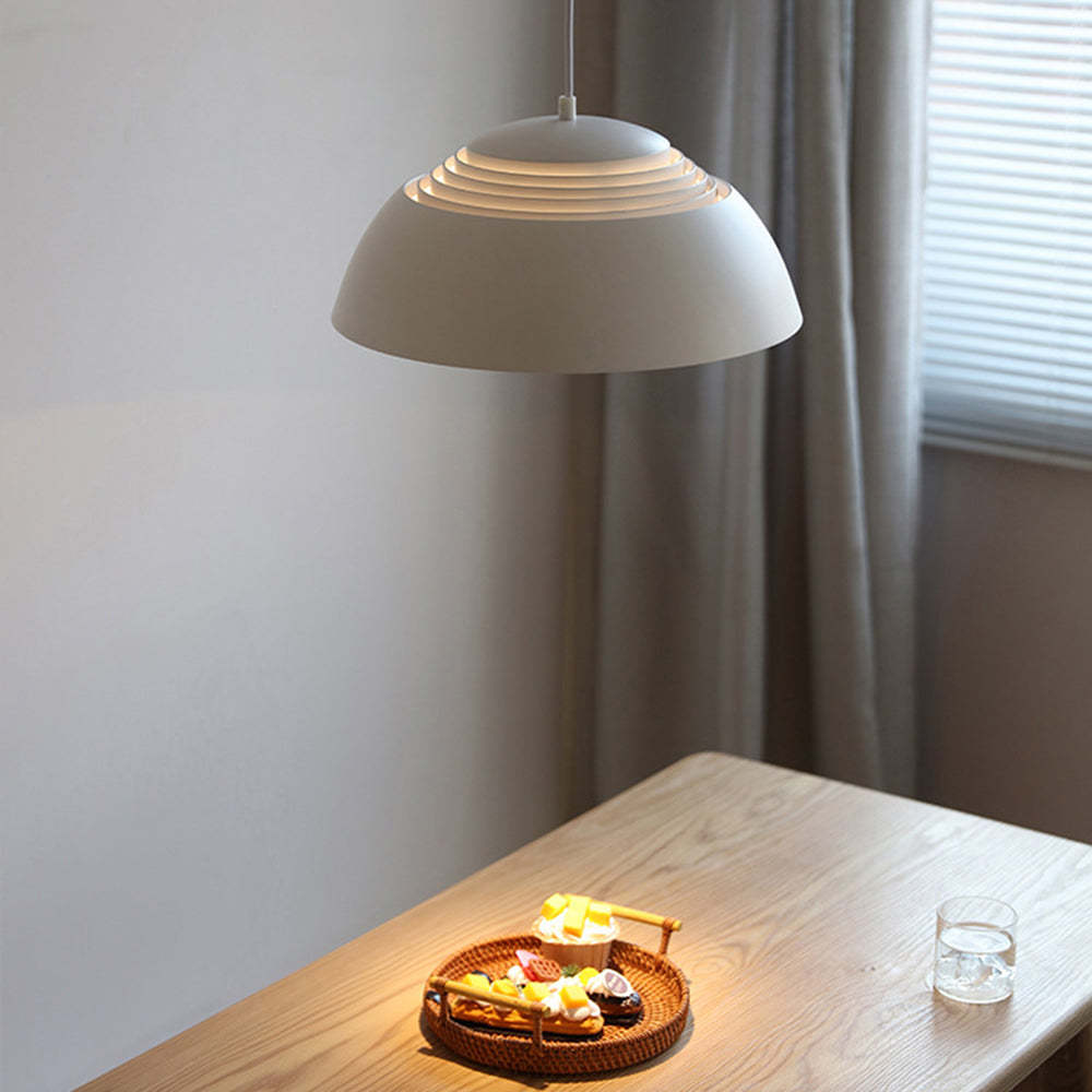 Modern Metal White Pendant Light For Dinning Table -Homdiy