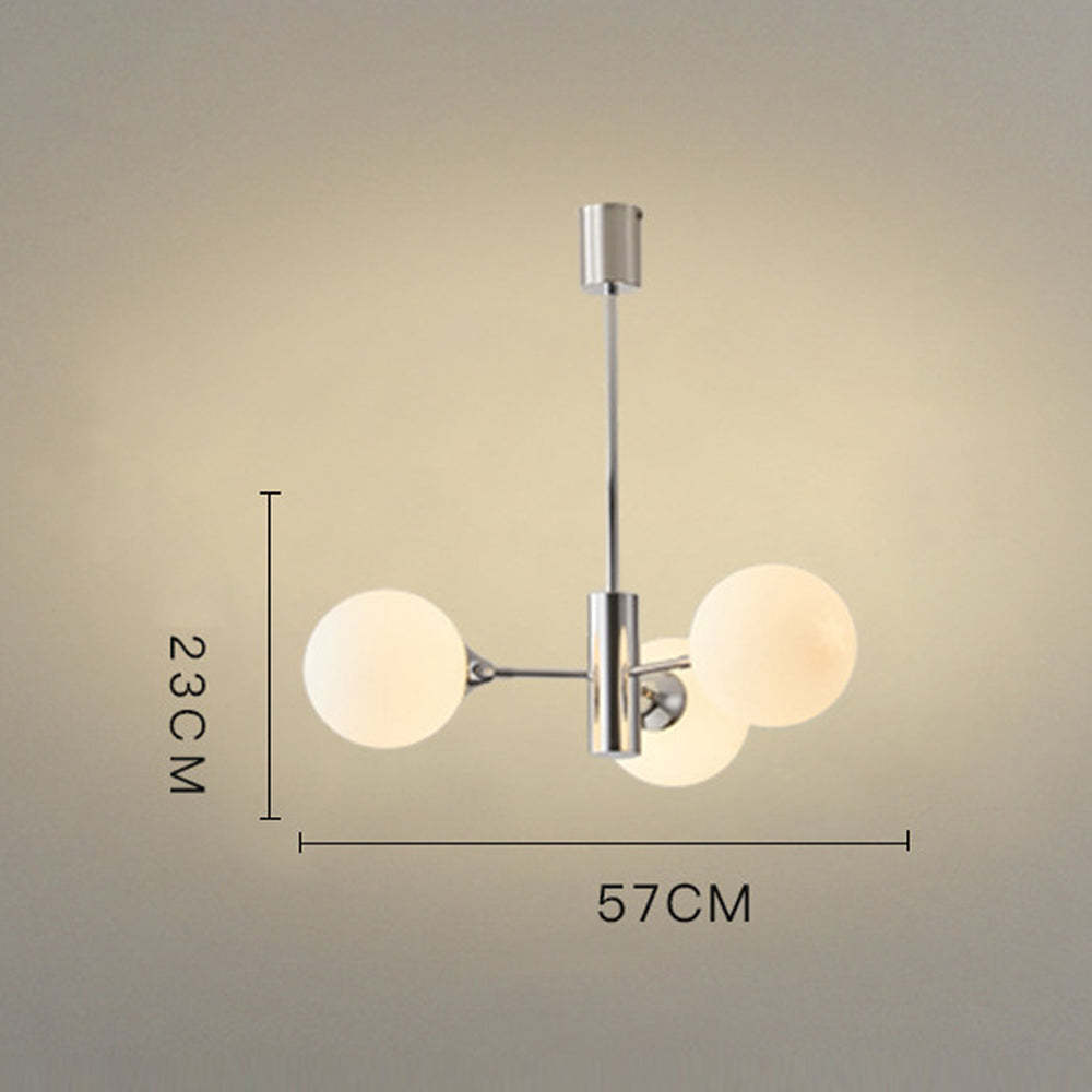 Dimmable Sputnik Globe Chandelier -Homdiy