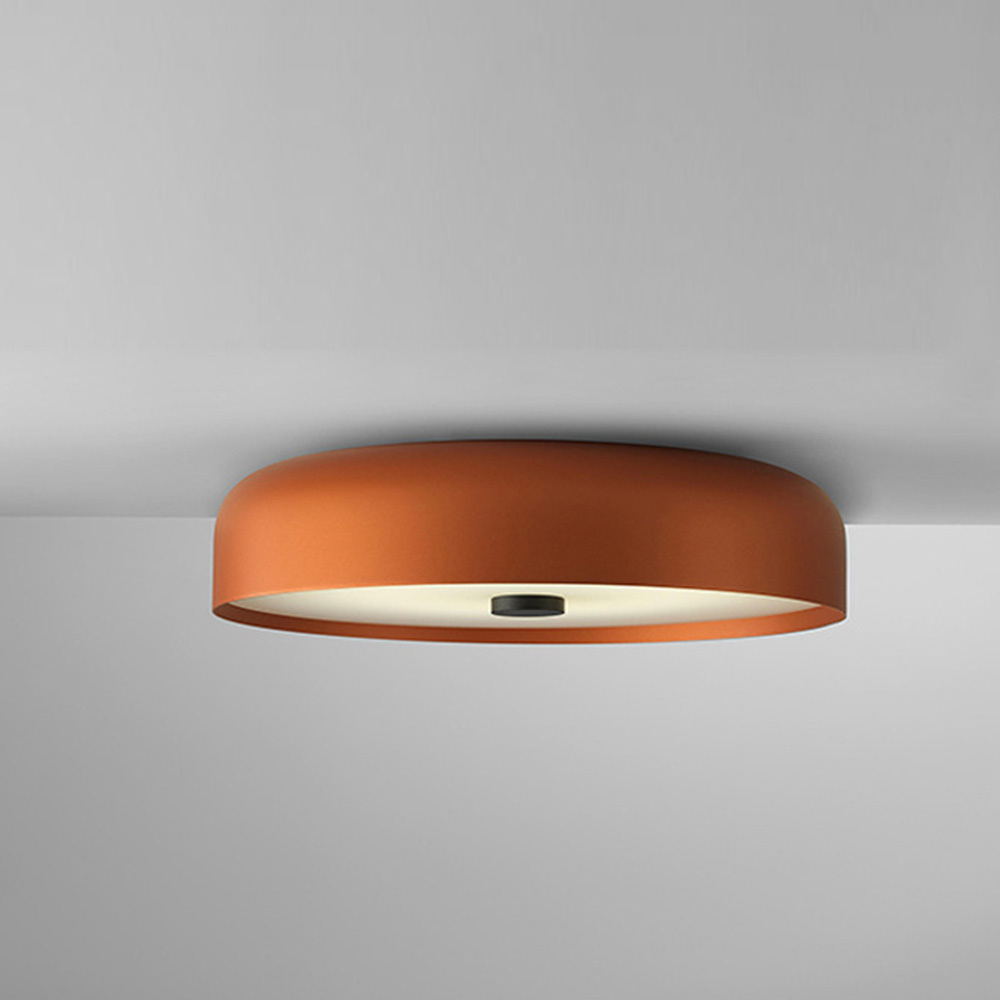Nordic Retro Round LED Ceiling Light For Bedroom