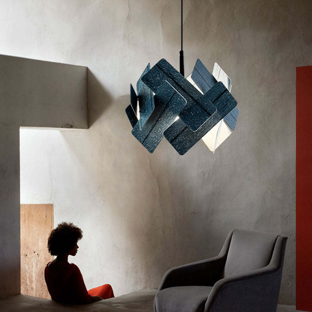 Homdiy Pendant Light Abstract Creative Pendant Light Flower