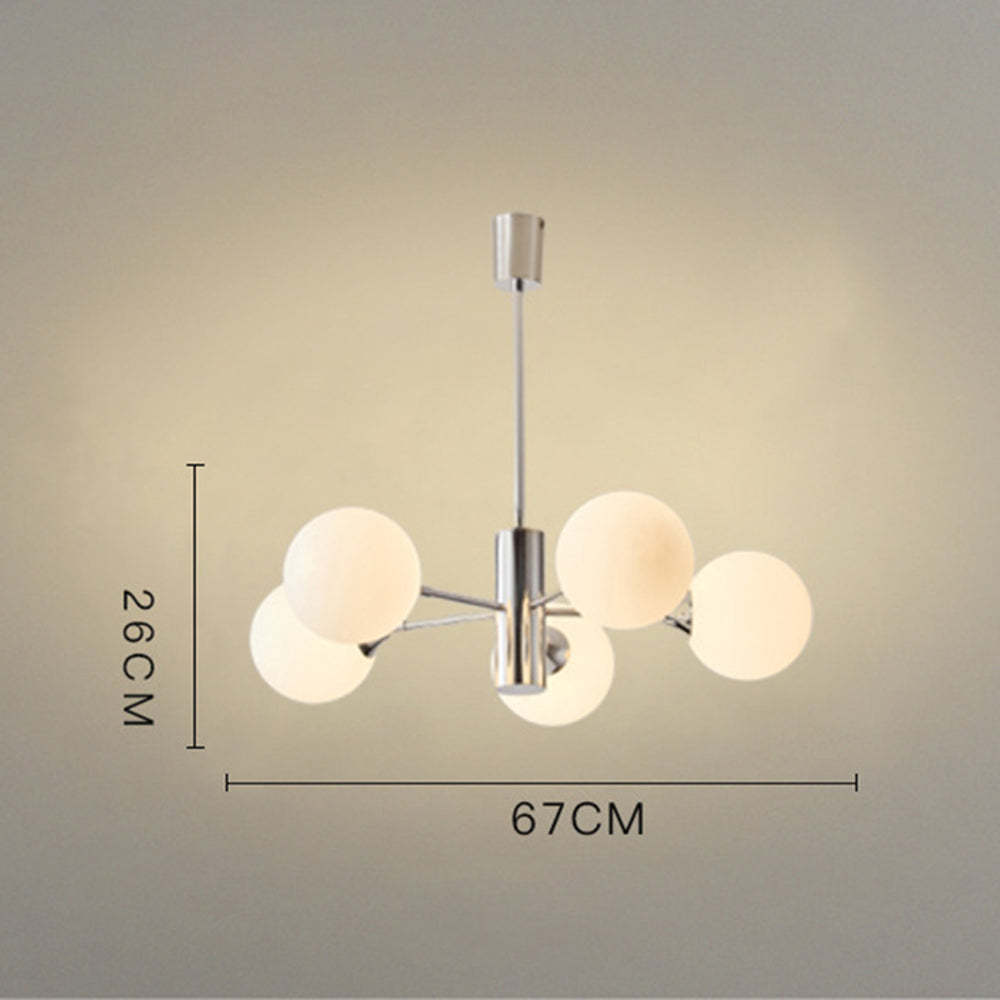 Dimmable Sputnik Globe Chandelier -Homdiy