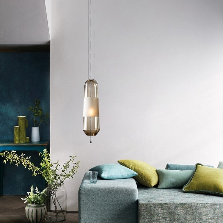 Creative Capsule Glass Pendant Light