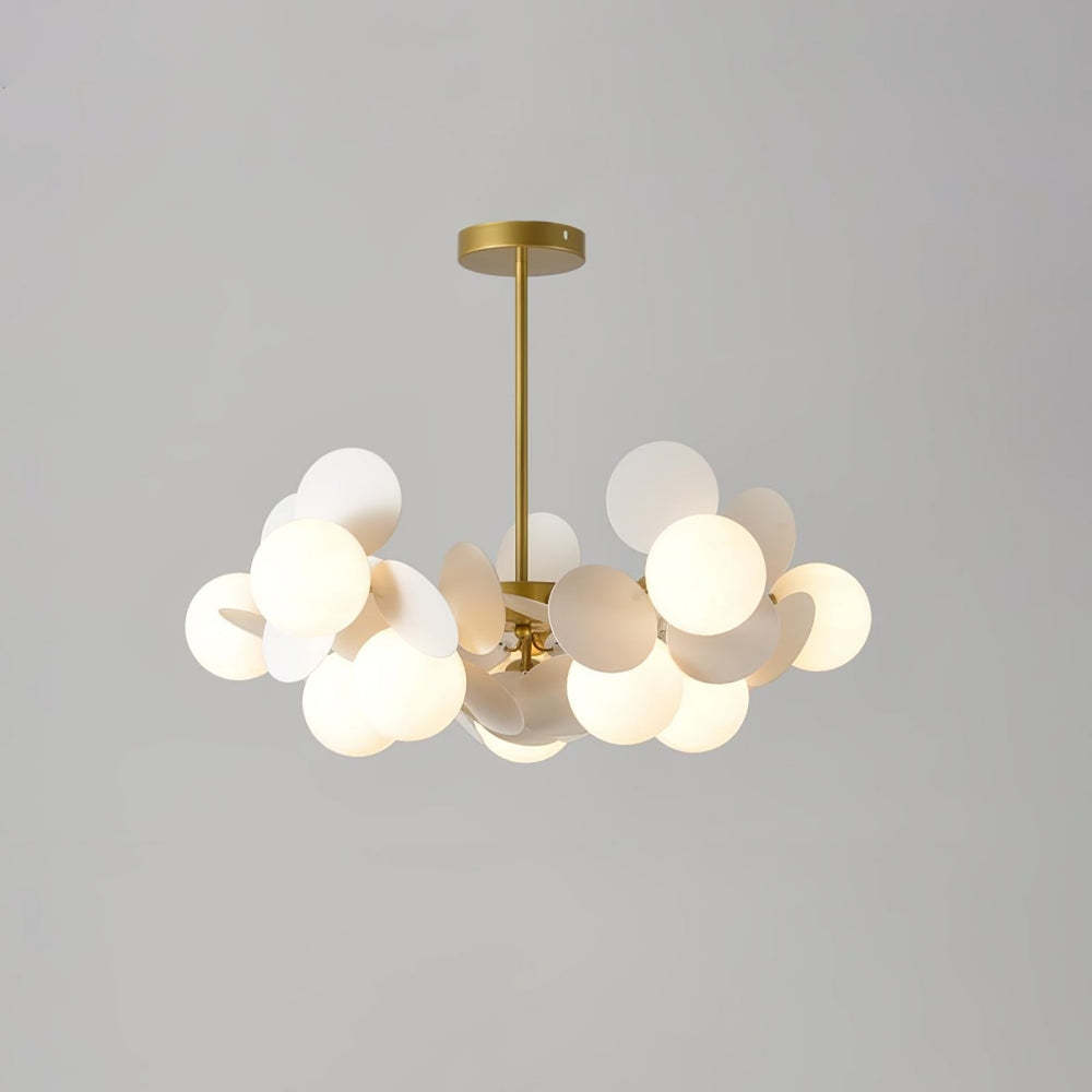 Design Multicolored Flower Branch Chandelier for Living Room -Homdiy