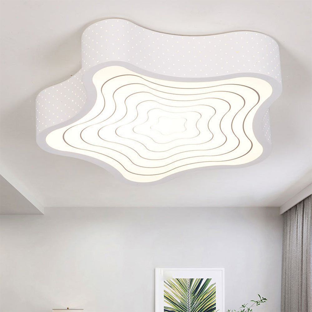 Homdiy Ceiling Lamp Modern Creative Simplistic Starfish Ceiling Lamp Bedroom Ceiling Light