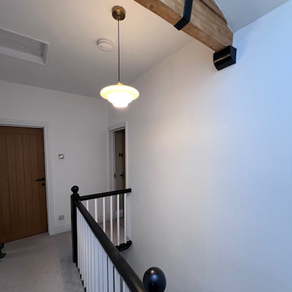 Art Milk White Cloud Glass Pendant Light