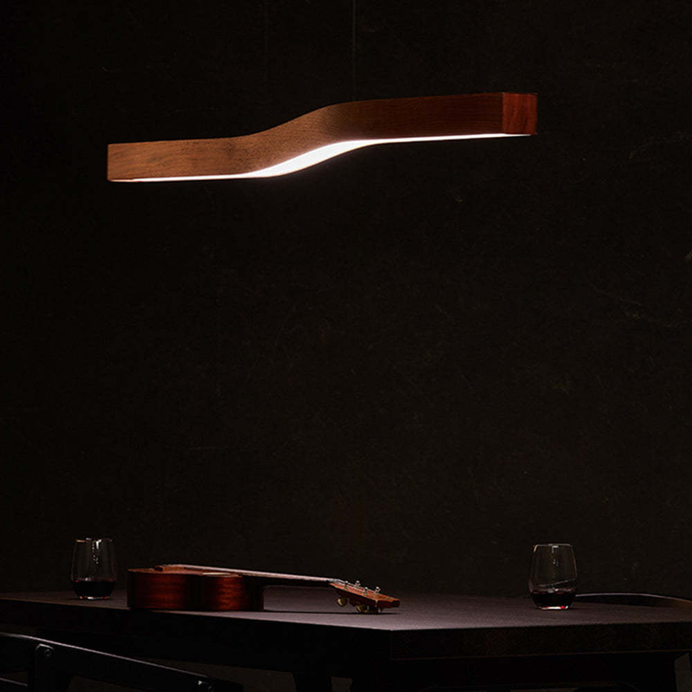 Geometry Wood LED Pendant Light -Homdiy