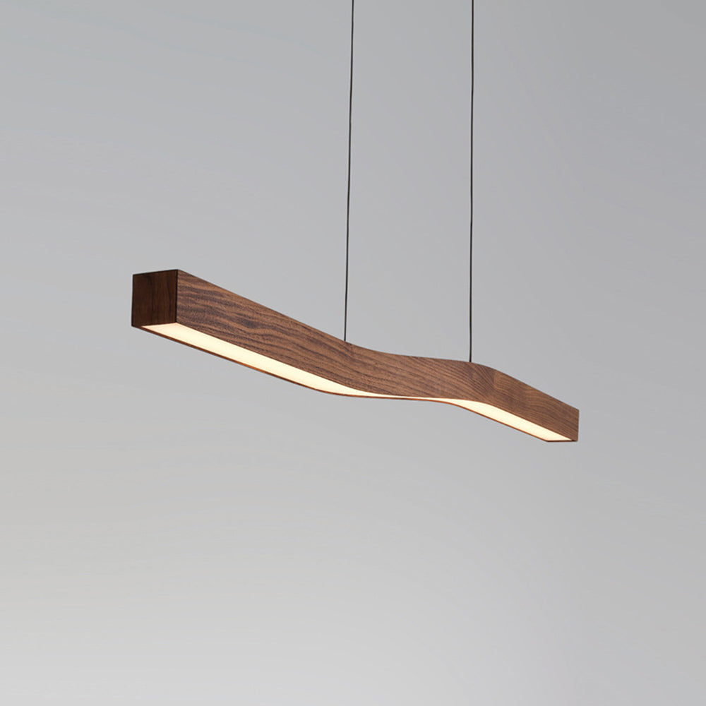 Geometry Wood LED Pendant Light -Homdiy